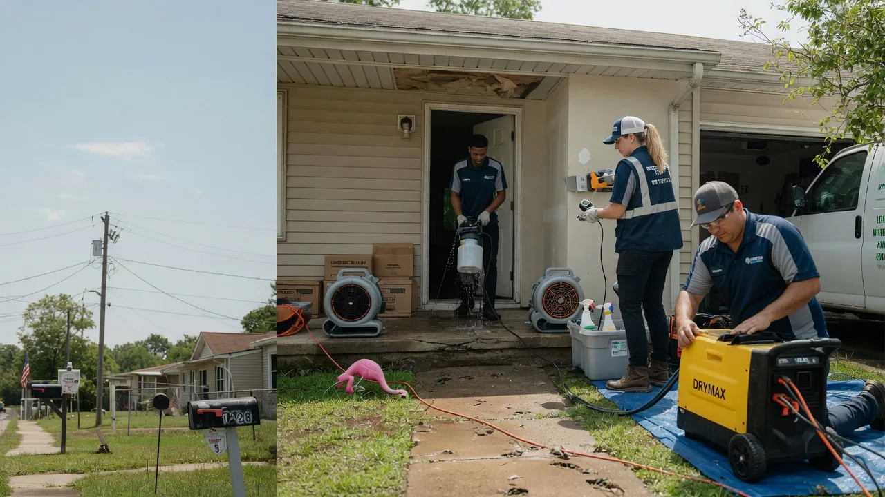 Storm Damage Water Removal in Springfield, SD near me
